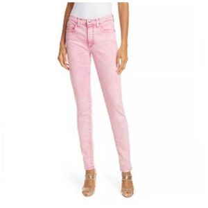 Veronica Beard Kate Skinny Jeans 25 Pink